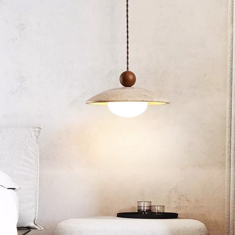 25 cm Pendant Lantern Design Geometric Shapes Pendant Light Stone Glass Artistic Style Formal Style Vintage Style Vintage Traditional / Classic 110-120V 220-240V3