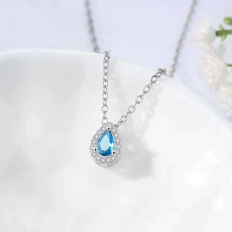 Personalized Birthstone Necklace Custom Best Gift for Mom - Custom Pendant Gift for Mom, Wife, Girlfriend – Unique Mother's Day, Valentine's Day, Anniversary, Christmas, Birthday Gift4