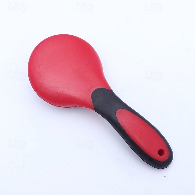 Horse Mane Comb & Tail Comb 1 Pack - Durable PP Material Rubber Handle Long Handle Horse Brush Dust Removal Stable Supplies Horse Nursing Tools2