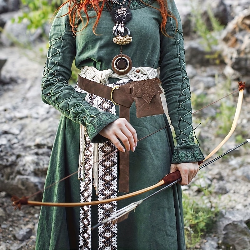 Retro Vintage Medieval Steampunk Waist Belt Belt Pouch Fancy Dress Men's Women's Unisex Carnival Masquerade Halloween Masquerade Adults' Bag Waist Belt4