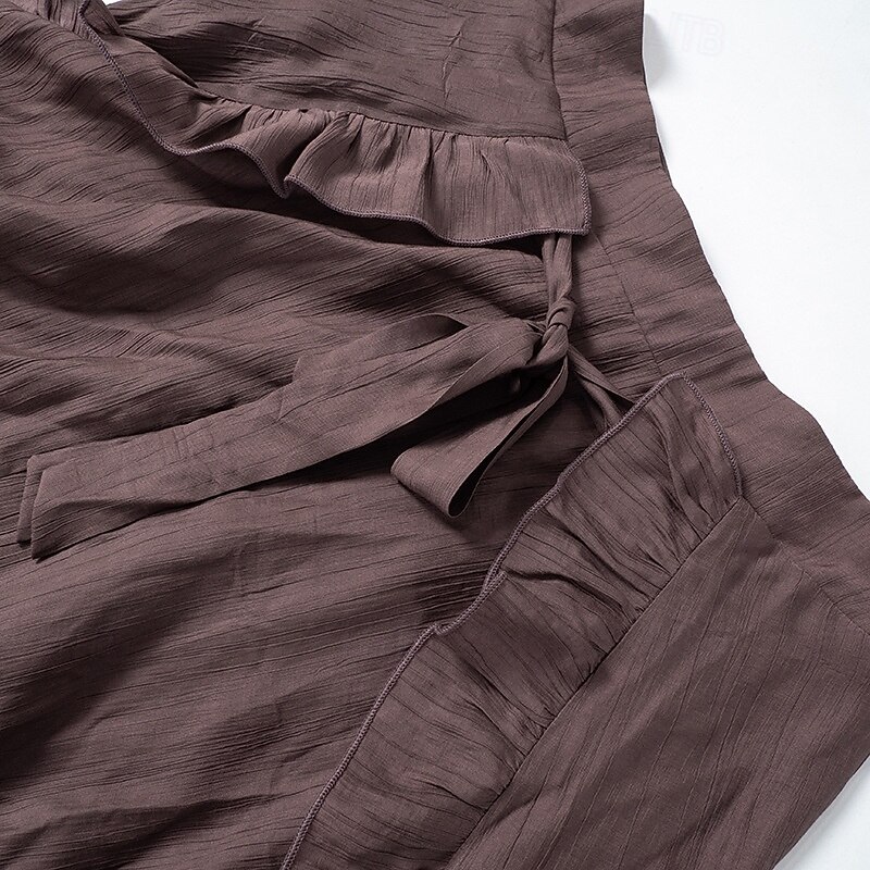 Retro Vintage Medieval Steampunk Skirt Pirate Ruffle Asymmetric Hem Fancy Dress Women's Pirate Fantasy Halloween Carnival Casual Daily Music Festival Ren Faire Adults' Skirt Spring & Summer4