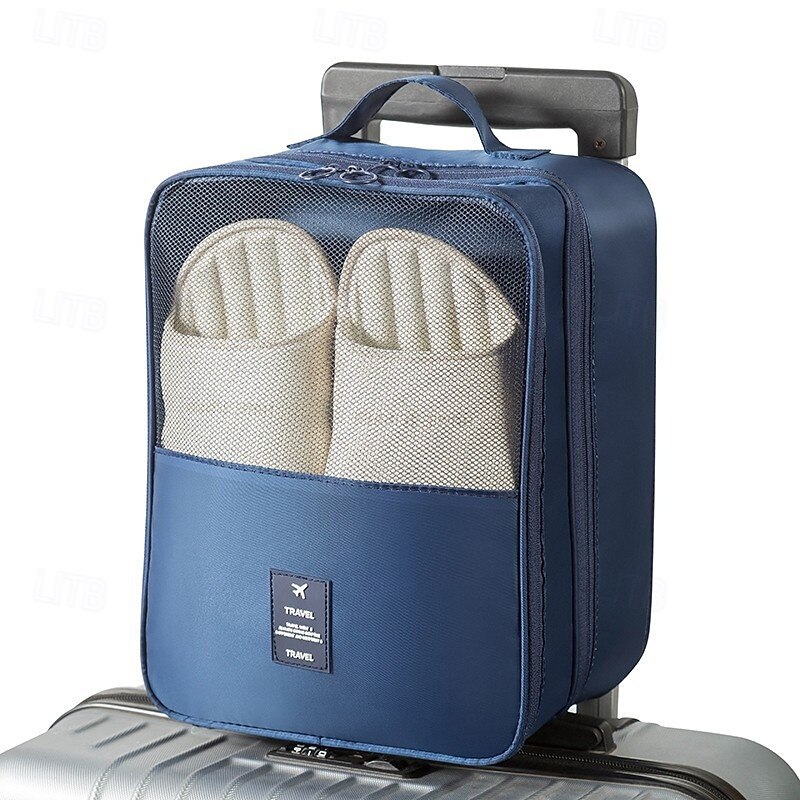 Travel Shoe Bags, Shoe Bags For Travel with Zipper Closure and Handle, Stylish and Portable Shoe Storage for Men and Women's Travel Gifts and Home Storage3