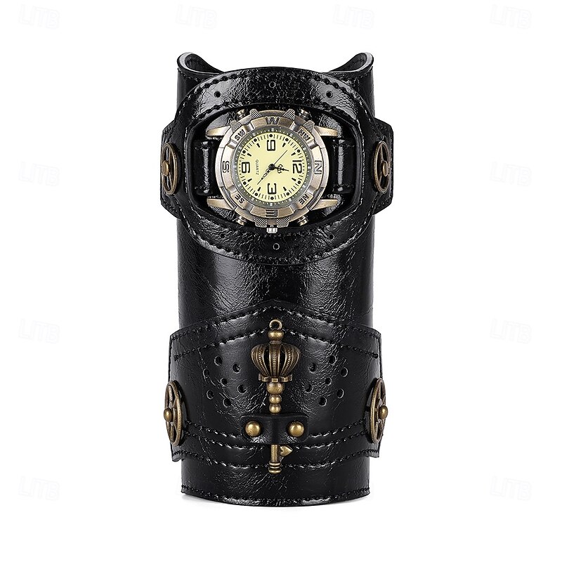 Retro Vintage Medieval Renaissance Armor Wristband Arm Guards Pirate Viking Elven Fancy Dress Men's Women's Unisex Fantasy Steampunk Halloween Carnival Performance Party LARP Adults' Shoulder Armor3