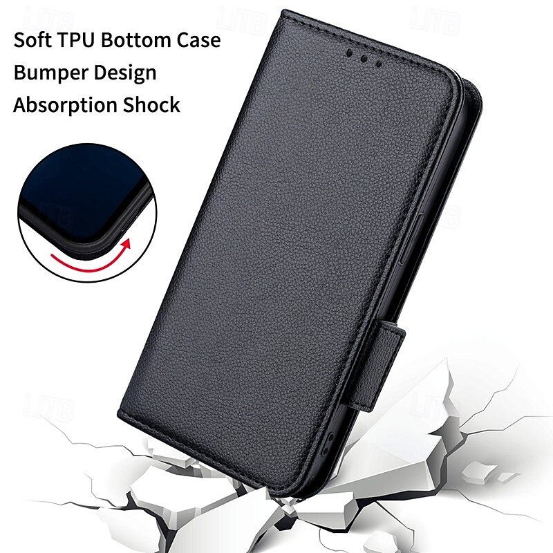 Phone Case For Samsung Galaxy S25 S24 S24 FE S23 S22 S21 Ultra Plus A55 5G A35 5G A25 A15 Flip Cover with Stand Holder Magnetic with Wrist Strap Retro TPU PU Leather3