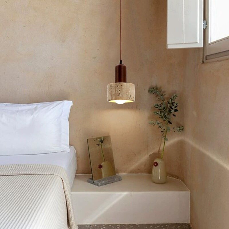 12 cm Globe Design Pendant Lantern Design Geometric Shapes Pendant Light Stone Artistic Style Vintage Style Classic Style Vintage Country 110-120V 220-240V3