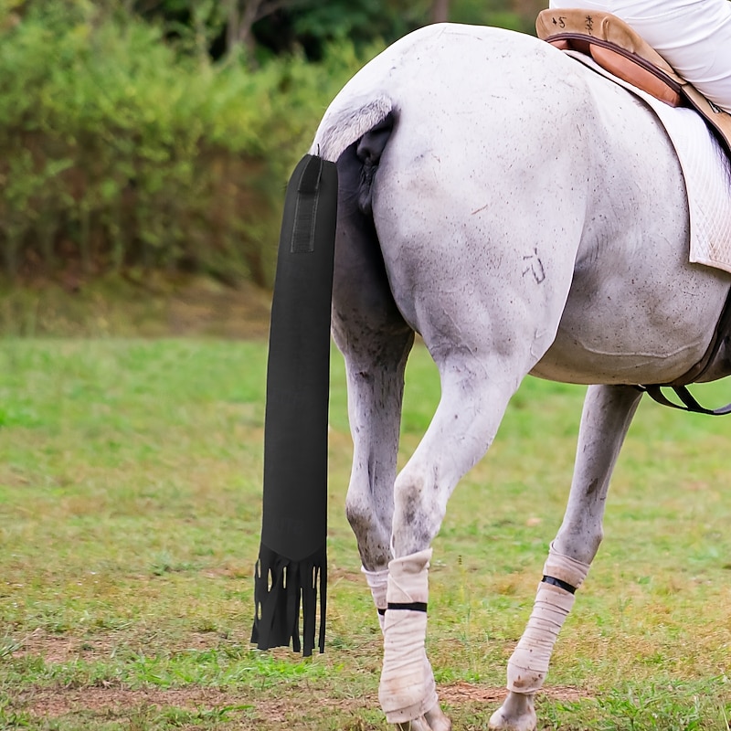 Durable Horse Tail Sheath Protector - Effective Anti-Insect Nylon Guard for Equine Fly Control, Universal Fit, Weather-Resistant, Easy to Clean, and Long-Lasting Outdoor Gear for Horses3