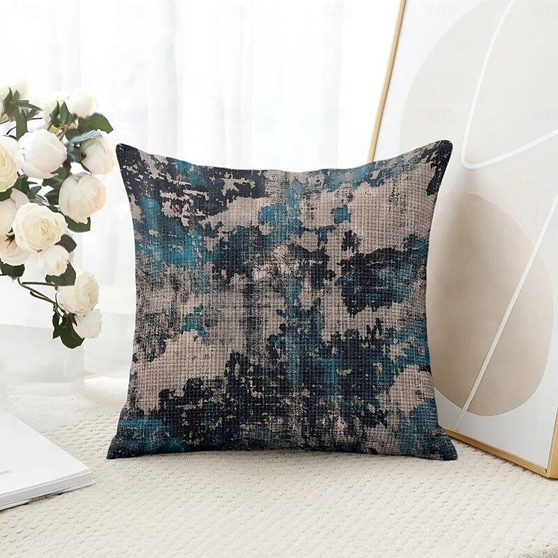 Vintage Abstract Decorative Toss Pillows Cover 1PC Soft Square Couch Cushion Case Pillowcase for Bedroom Livingroom Sofa Chair