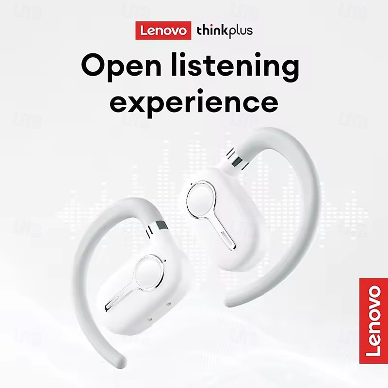 Lenovo LP81 True Wireless Bluetooth Earphones No Sound Leakage Ear-hook Headphones Dual Game Music Mode Light Earbuds3