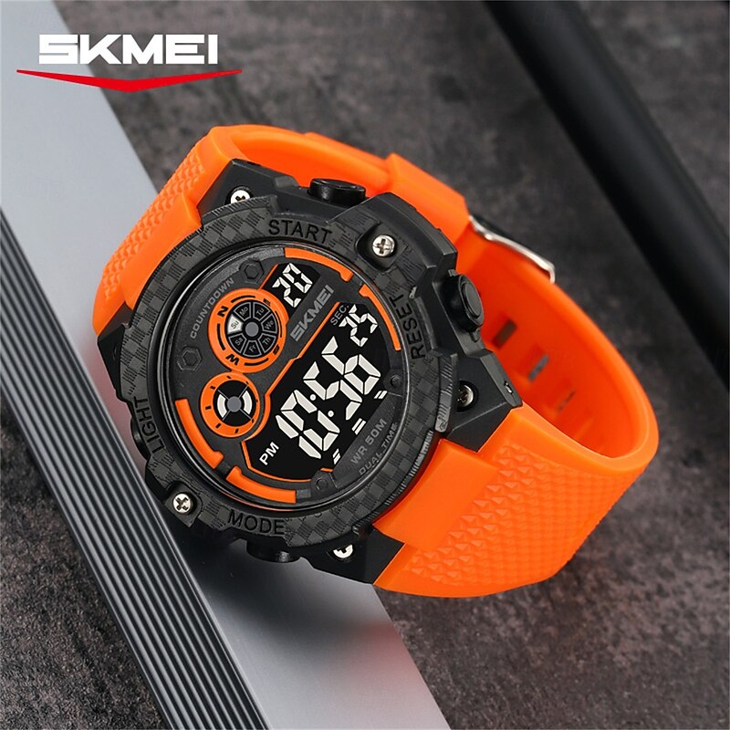 SKMEI 2337 Digital Watch For Man Luxury Waterproof Sport Wristwatch Stopwatch Electronic Movement Men's Watch4