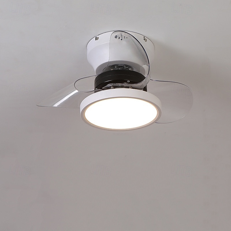 56 cm Dimmable Ceiling Fan Metal Acrylic Modern Nordic Style 220-240V4
