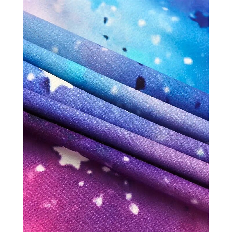 Girls' 3D Unicorn Set T-shirt & Legging Long Sleeve Summer Spring Fashion Daily Basic Kids 4-12 Years Crew Neck Outdoor Vacation Tailored Fit4