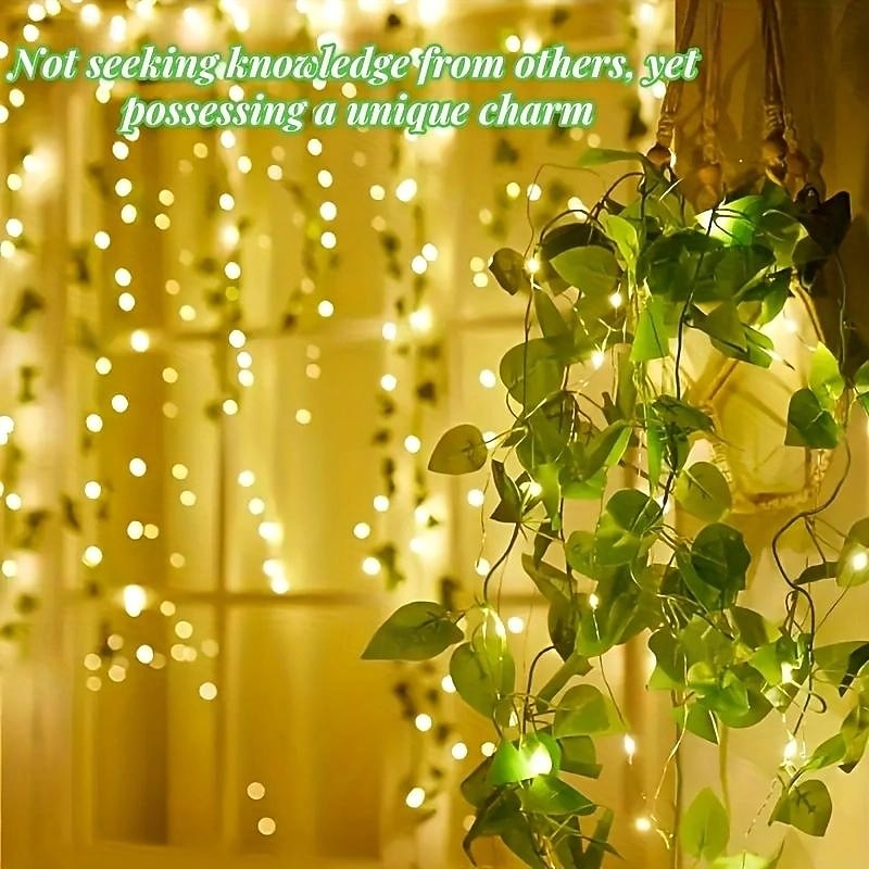 10M-100 LED Beads Outdoor Solar Lights Climbing Tiger Copper Wire Light String Courtyard Garden Wedding Party Balcony Festival Atmosphere Decorative Light String4