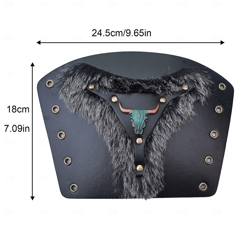 Retro Vintage Medieval Renaissance Armor Wristband Armband Archery Fancy Dress Men's Celtic Carnival Masquerade LARP Adults' Wrist Brace All Seasons4