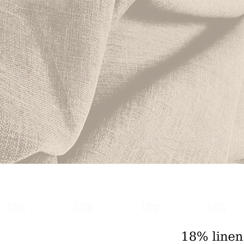 Men's Shirt Linen Shirt Summer Shirt Beach Shirt Plaid Vacation Holiday Black Green Khaki Gray Short Sleeve Collar Summer Clothing Apparel3