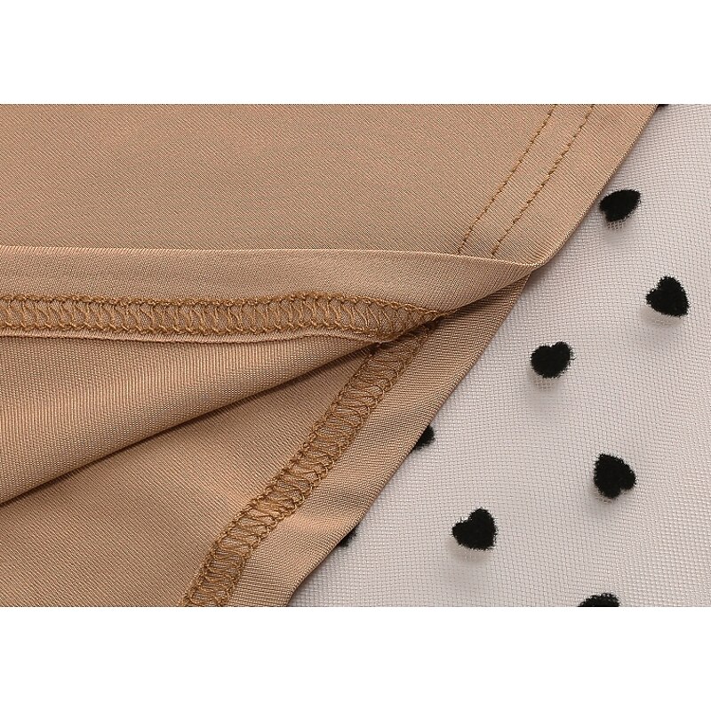 Retro Vintage 1950s Skirt Heart Fancy Dress Women's Masquerade Daily Wear Bachelorette Party Adults' Skirt3