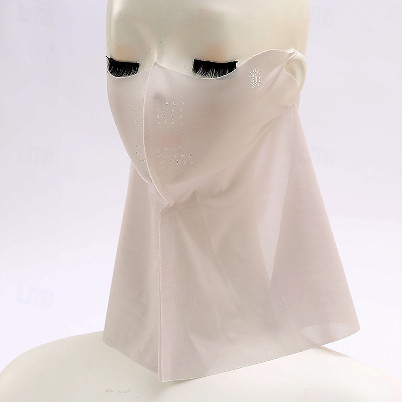 Sun Protection Mask for Women,Seamless Ice Silk Breathable UV Face Cover with 3D Eye Protection, Full Face Dust & Sunshield for Outdoor Hiking, Fishing3