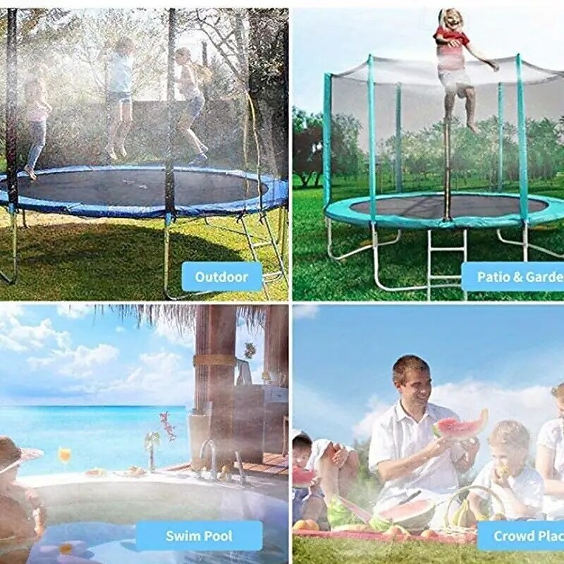 Garden Toys Children's Play Water Cooling Trampoline Sprinkler Garden Watering Hose Sprinkler2
