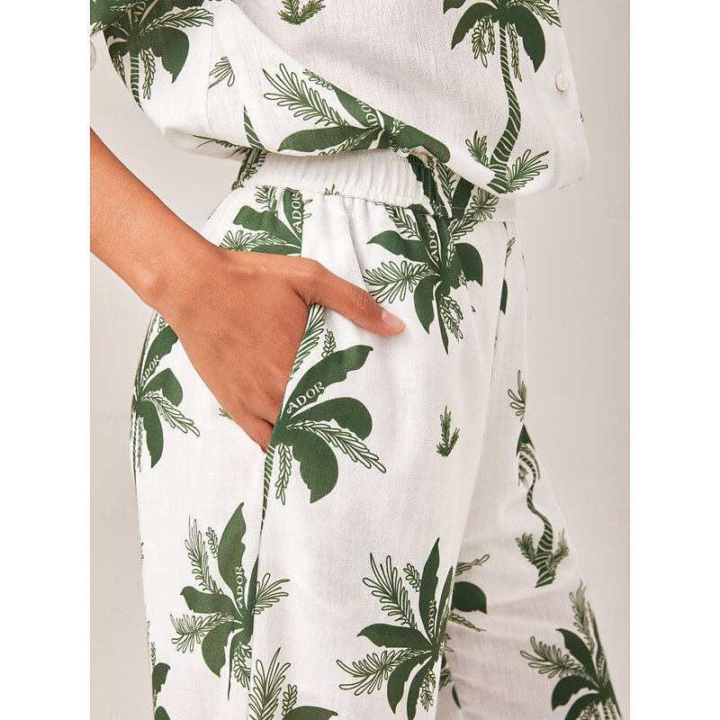 Summer Vacation Floral Loose Two-Piece Set4