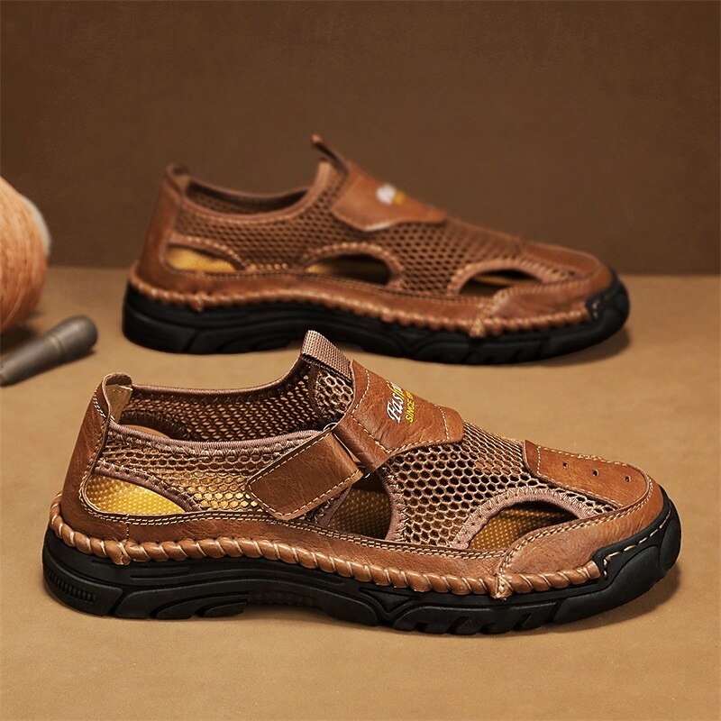 Men's Sports Sandals with Velcro Straps and Cushioning for Comfort – Great for Hiking, Beach Trips and Everyday Outdoor Activities3