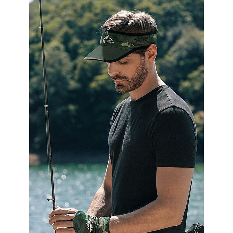 Men's Sports Visor Hat – Lightweight Breathable Sun Protection Cap for Running, Golf, Tennis & Outdoor Activities2