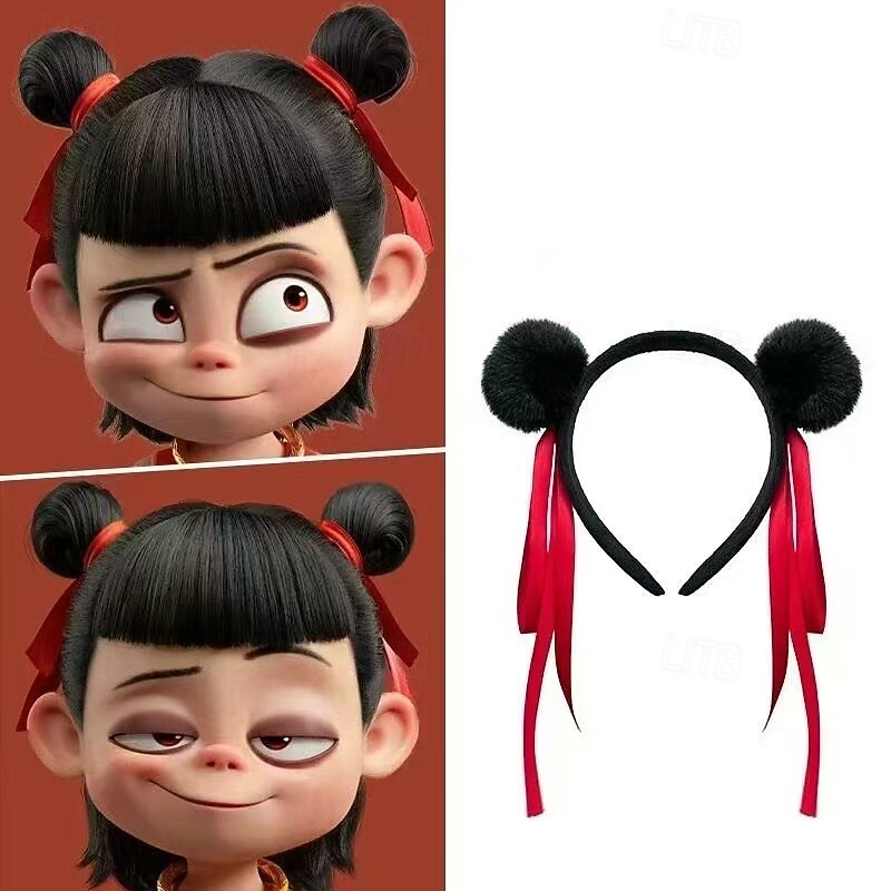 Ne Zha Cosplay Costume Cosplay Movie Cosplay for Boys Girls' Kid's Carnival Masquerade Event / Party Masquerade4