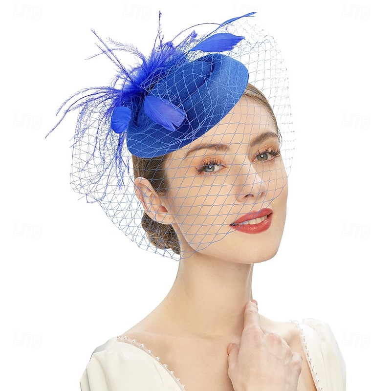 Headpiece Polyester Wedding Evening Party Elegant Wedding With Pure Color Headpiece Headwear