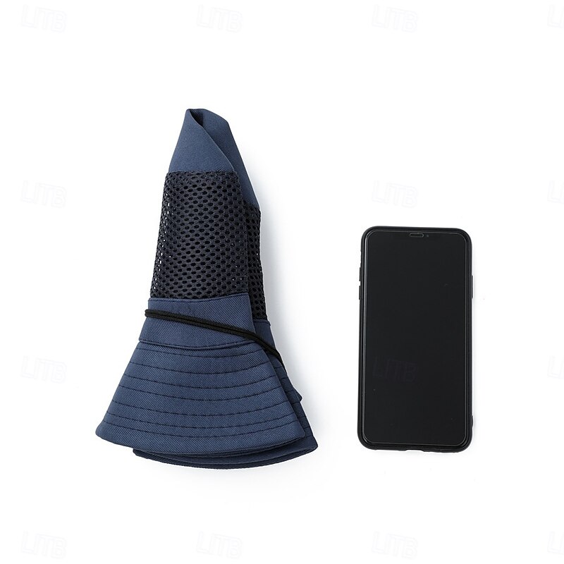 Summer Mens Breathable Sun Hat, Wide Brim Foldable Bucket Hat with Mesh, UV Protection Fishing Hat for Camping Hiking2