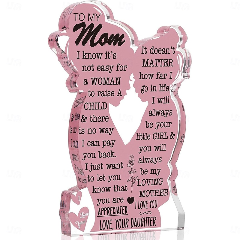 Christmas Gift for Mom Mother Mom Gifts for Mothers Day from Daughter Birthday Gifts for Mom from Daughter Mothers Day Sign Gifts for Mom from Daughter Valentines Day Gift for Mom