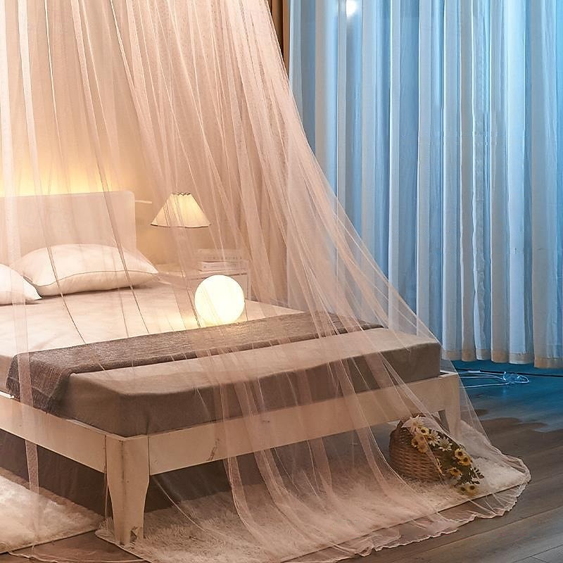Princess Bed Net Canopy Bedding Decor Sweet Style Round Dome Mosquito Net Dome-Style for Household Use Hanging Princess-Style Tents To Prevent Mosquitoe3