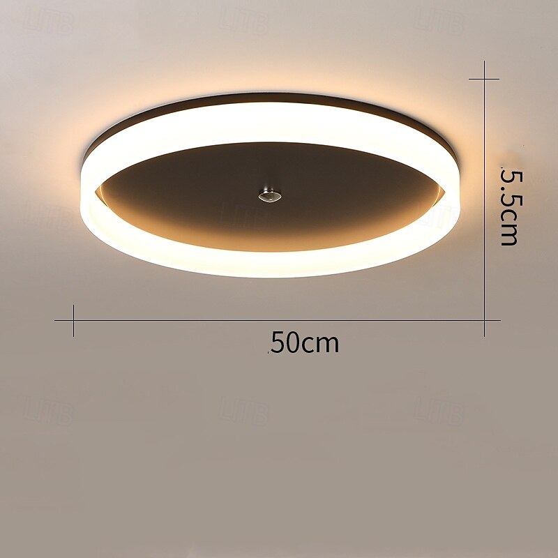 50 cm Dimmable Ceiling Lights Metal Acrylic Modern Nordic Style 220-240V3
