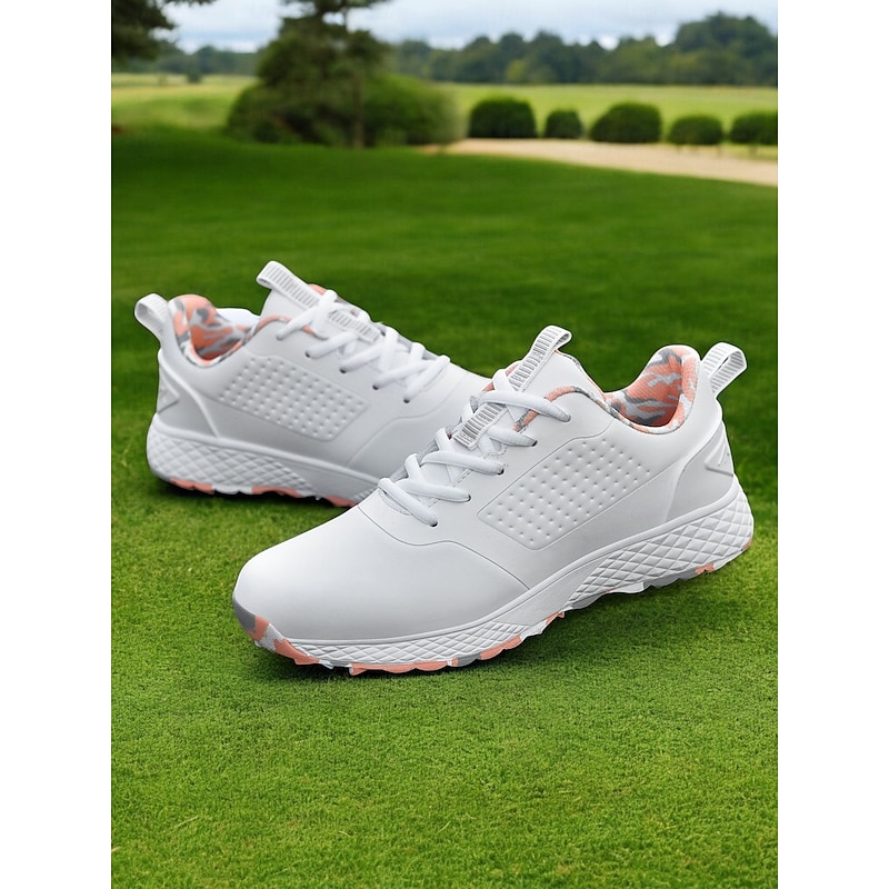Women's Sleek Golf Shoes - Waterproof with Soft Spike Technology, Perfect for Enhancing Swing Stability4