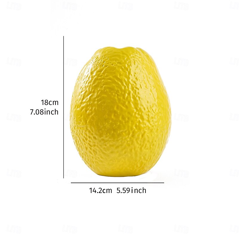 Fruit Vase, Colorful Resin Flower Pot for Living Room, Hydroponic Plant Care, Tabletop Decoration for Home, Dining Room & Hotel4