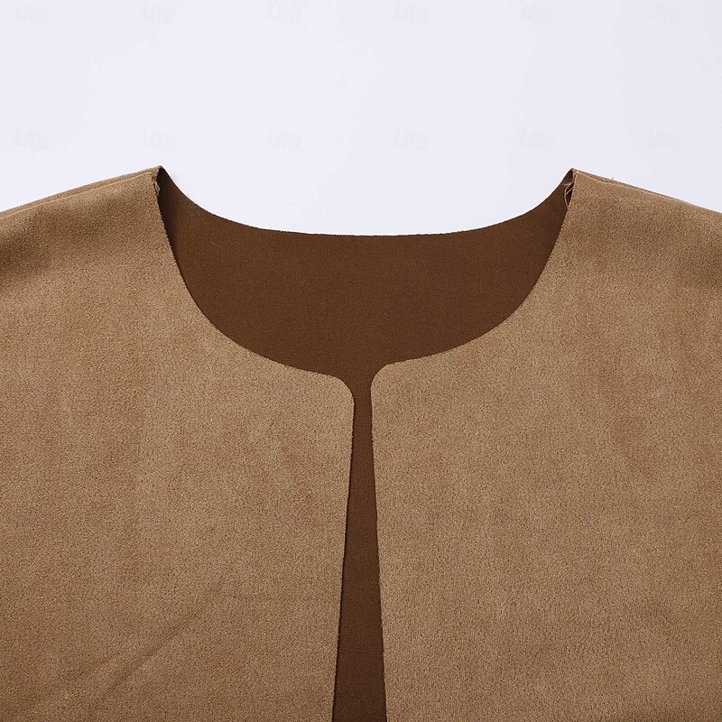 Retro Vintage 1970s Disco Suede Vest Hippie Disco Fringe Fancy Dress Halloween Carnival Party Casual Daily Pride Parade Adults' Vest Spring & Summer4