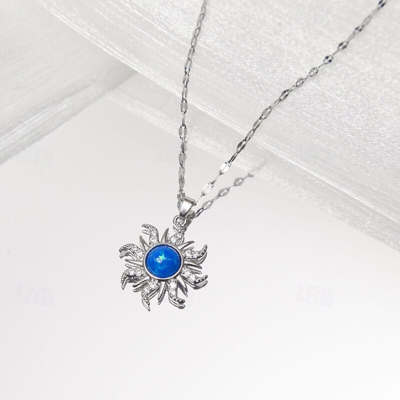 Women's necklace Elegant Street Floral Necklaces3