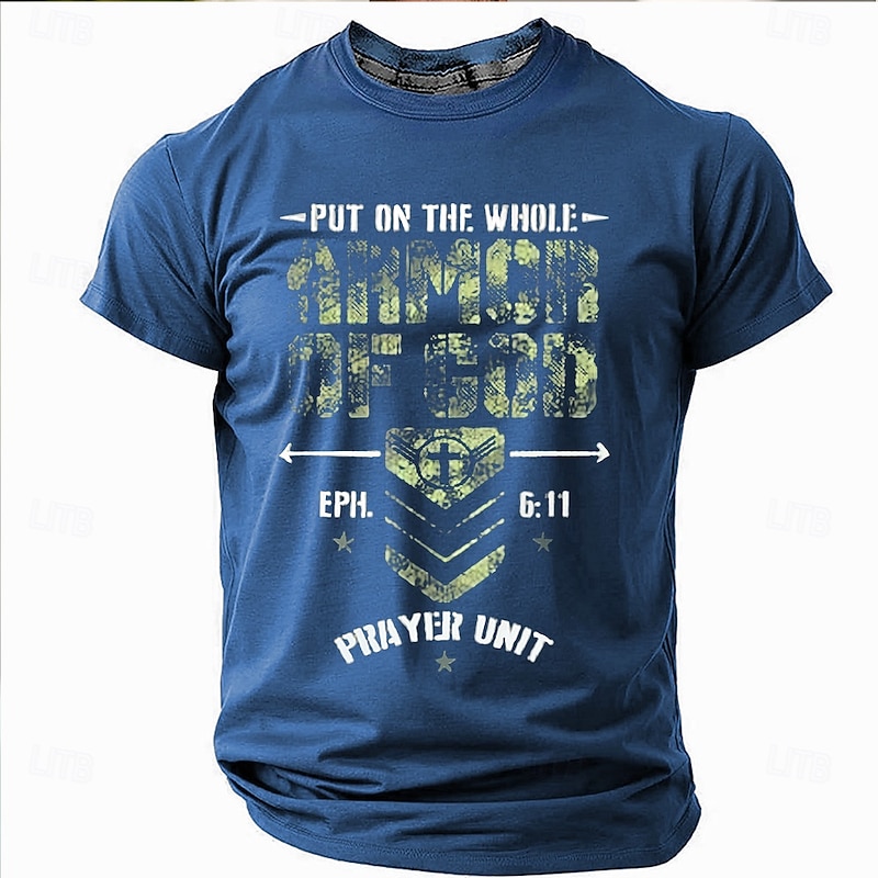 Easter Men's Jesus T Shirt Short Sleeve T shirt 3D Print Crew Neck Shirt Designer Casual Party Holiday Black Blue Gray Summer Spring Clothing Apparel S M L XL XXL XXXL4