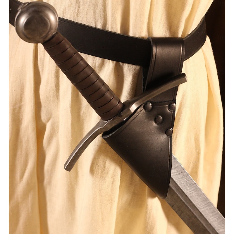Retro Vintage Medieval Renaissance Scabbard Sword Holder Sword Frog Pirate Knight Ritter Viking Fancy Dress Women's Viking Pirate Halloween Masquerade Performance Party LARP Adults' Sword Frog