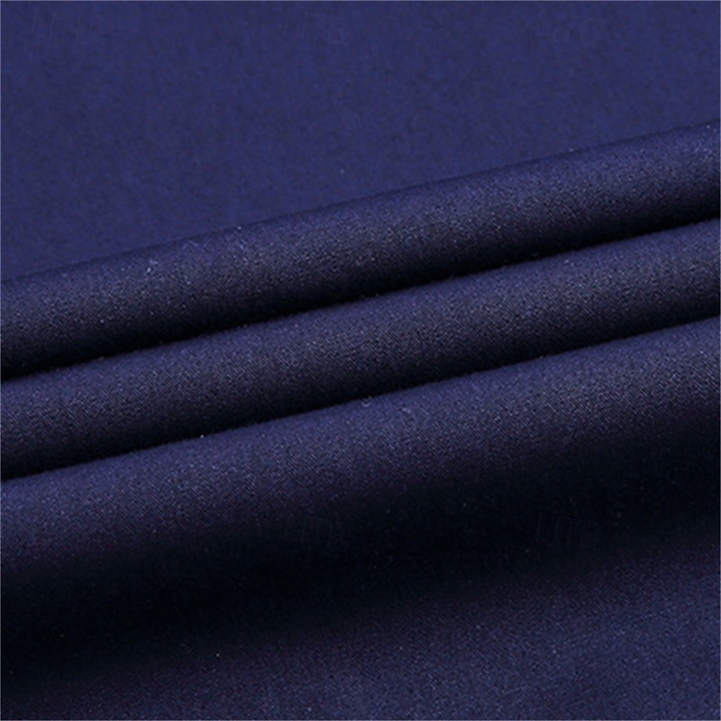 Men's Dress Shirt Non Iron Shirt Wrinkle Resistant Plain Wedding Outdoor Black White Dark Navy Long Sleeve Point Summer Spring Clothing Apparel3