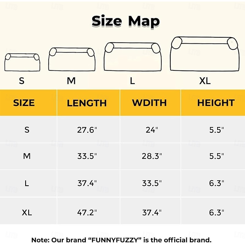 Calming Dog Bed Mat, Fluffy Fuzzy Couch Cover for Sofa, Furniture Protector with Removable Washable Cover for Large Medium Small Dogs and Cats2