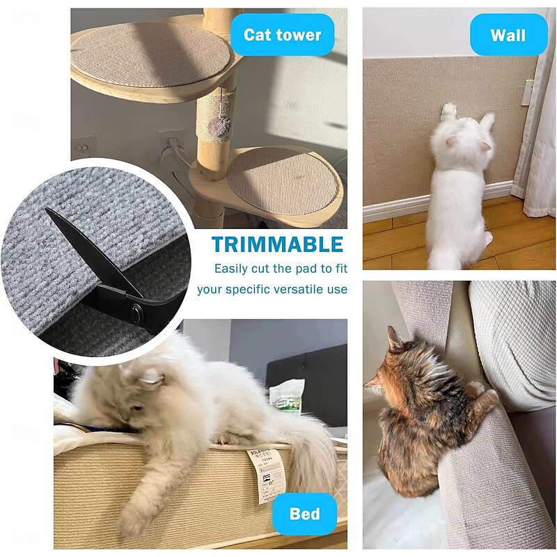 Self Adhesive Cat Scratch Mat to Protect Furniture Couch Protector from Cat Claws Scratching3