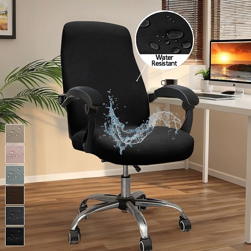 Waterproof Office Chair Furniture Protector, Durable and Spill-Resistant Cover, Perfect for Home or Office Use to Keep Chairs Clean and Protected2