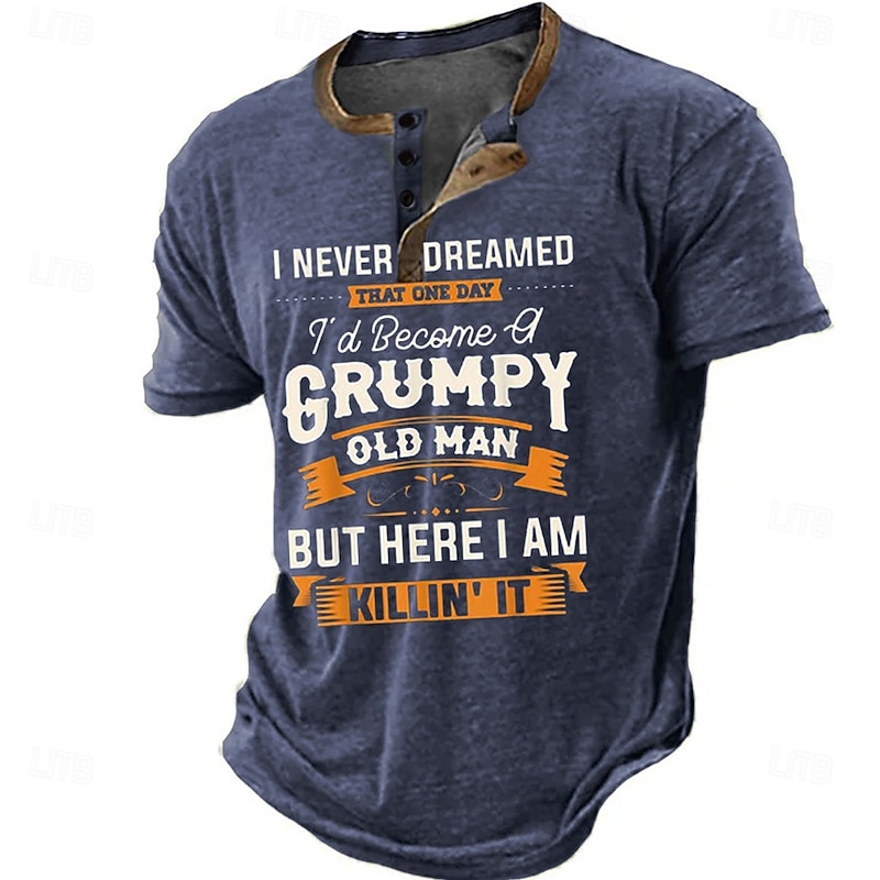 Men's Short Sleeve Graphic T-Shirt with Funny Aging Quote: "It's Weird Being The Same Age As Old People" Humorous Lifestyle Apparel4