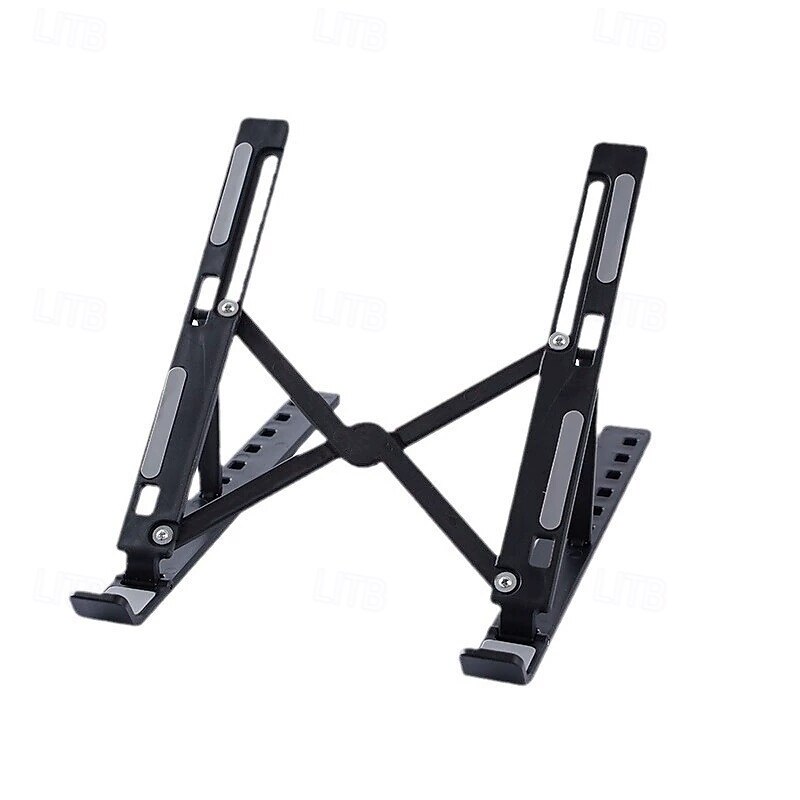 Adjustable Laptop Stand - Foldable, Portable Aluminum Alloy Stand, Breathable and Lightweight, Compatible Laptops, and Tablets3