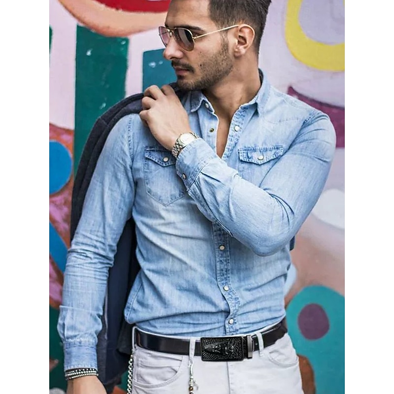 Men's Crocodile Leather Belt - Luxury Animal Pattern Dress Belts for Business, Formal Events and Gifts2