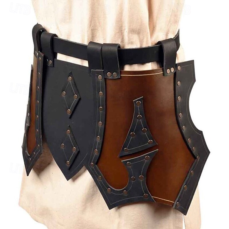 Retro Vintage Medieval Skirt Scottish Utility Kilts Kilts Fancy Dress Men's Celtic Halloween Carnival Masquerade Performance Adults' Skirt All Seasons2