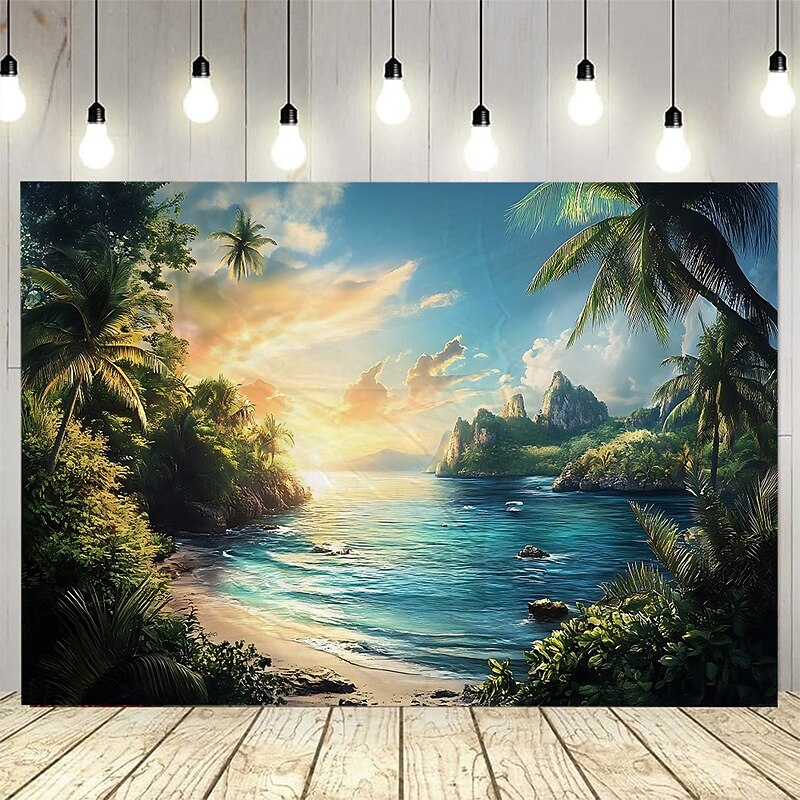 A Plant Lake Landscape Tapestry Wall Art Large Tapestry Mural Decor Photograph Backdrop Blanket Curtain Home Bedroom Living Room Decoration4