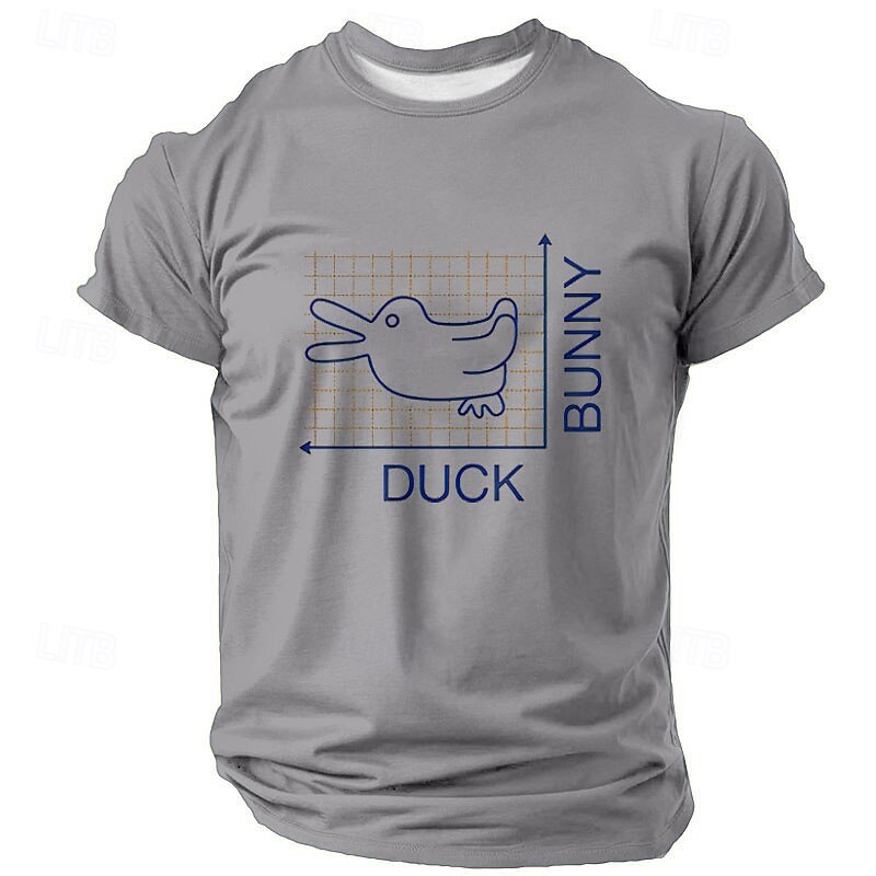 Easter Men's Rabbit Funny T Shirt Short Sleeve T shirt 3D Print Crew Neck Shirt Designer Casual Party Holiday Black Blue Green Summer Spring Clothing Apparel S M L XL XXL XXXL3