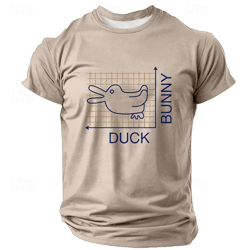 Easter Men's Rabbit Funny T Shirt Short Sleeve T shirt 3D Print Crew Neck Shirt Designer Casual Party Holiday Black Blue Green Summer Spring Clothing Apparel S M L XL XXL XXXL2