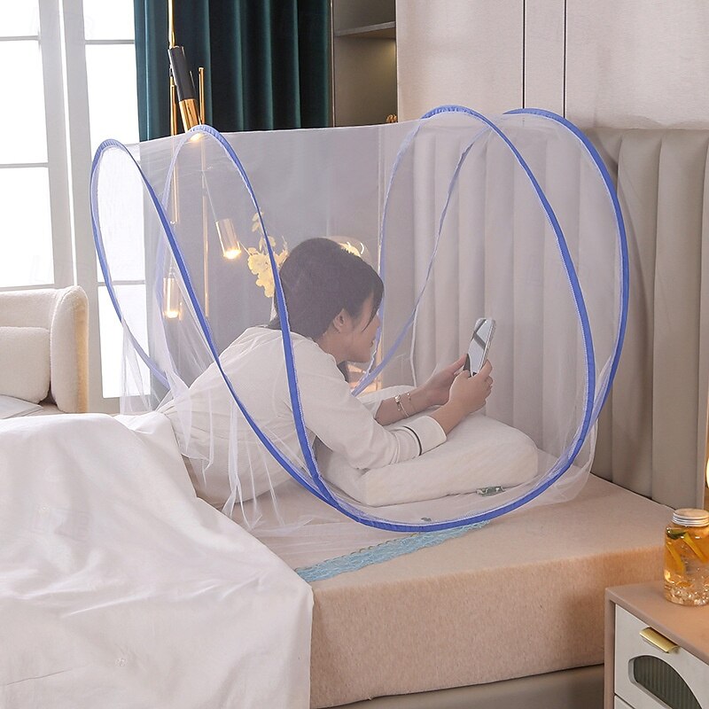 Travel Head Bed Mosquito Net Large Folding Portable for Home Bedroom Summer2