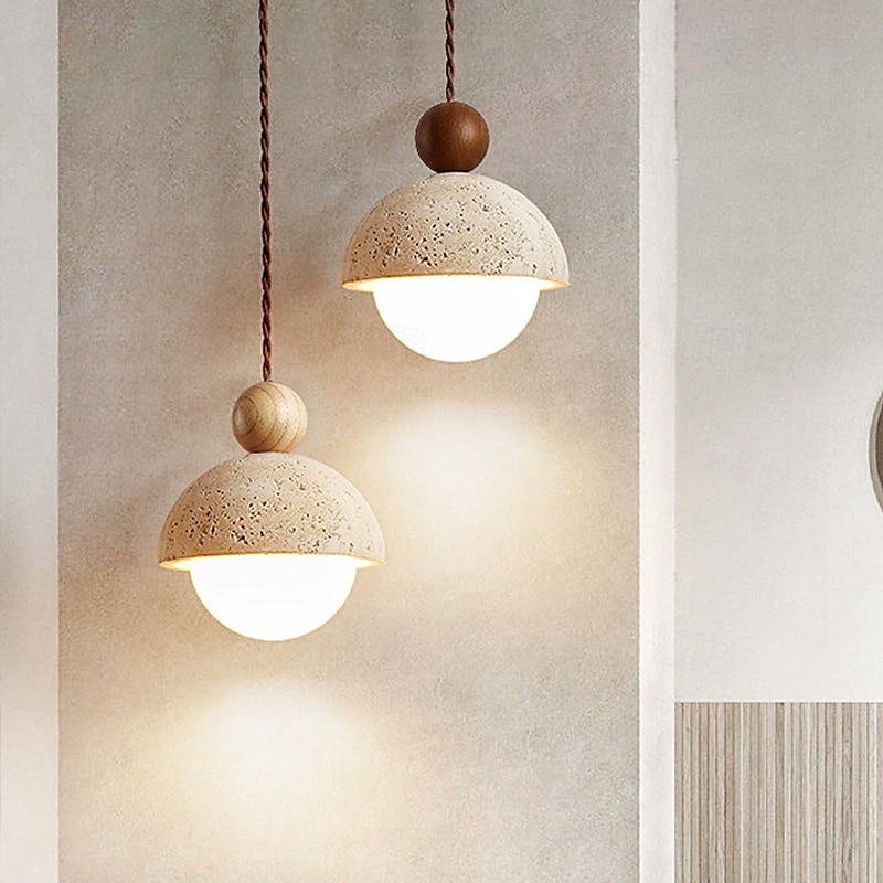 15 cm Globe Design Pendant Lantern Design Geometric Shapes Pendant Light Stone Glass Artistic Style Formal Style Vintage Style Vintage Traditional / Classic 110-120V 220-240V