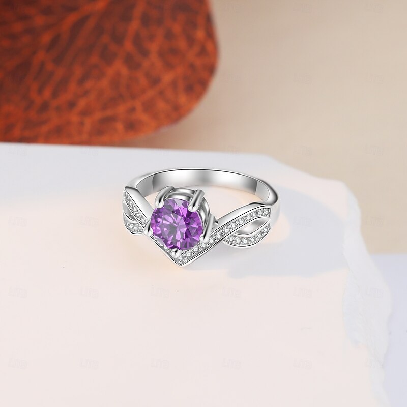 Personalized Birthstone Ring Custom Best Gift for Mom – Jewelry for Women, Perfect for Mother's Day, Valentine's Day, Anniversary, or Birthday3